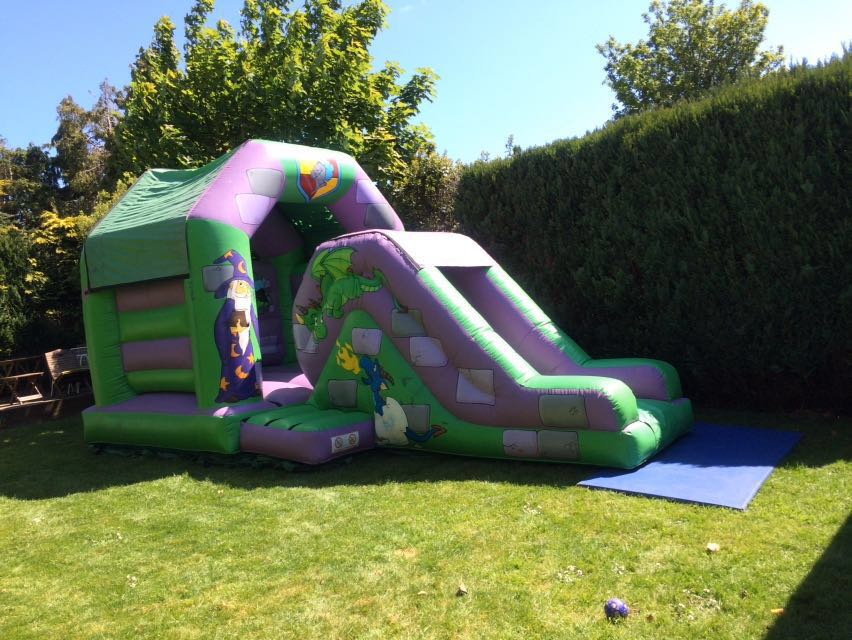 Wizards & Dragons Combo Bouncy Castle